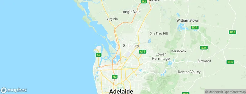 Salisbury, Australia Map