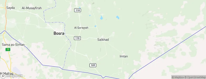 Şalkhad, Syria Map