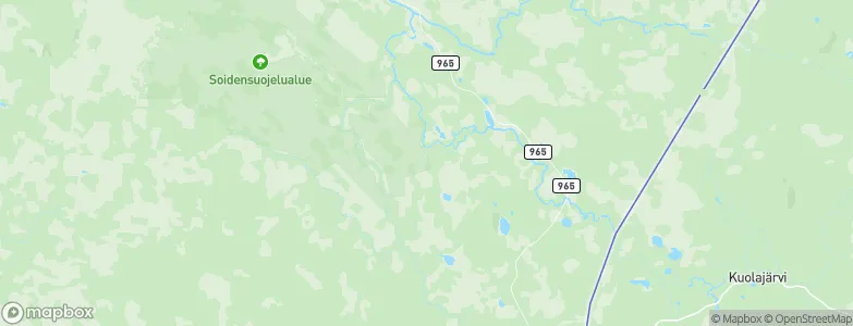 Salla, Finland Map