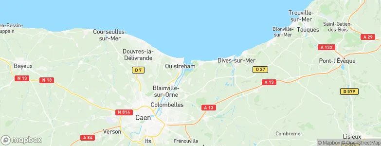Sallenelles, France Map