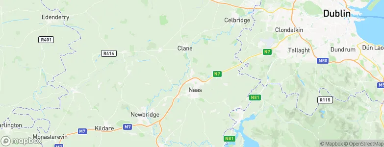 Sallins, Ireland Map
