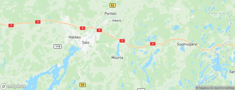 Salo, Finland Map