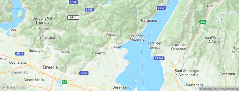 Salò, Italy Map
