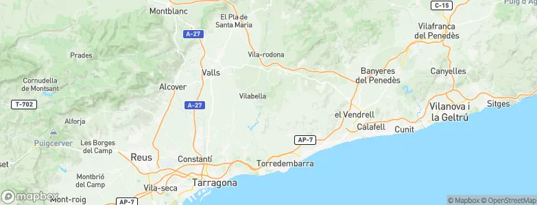 Salomo, Spain Map
