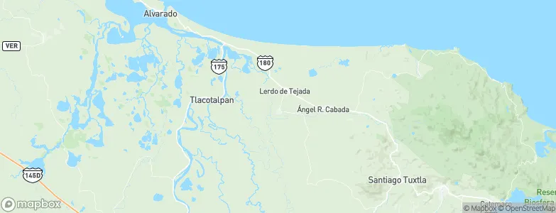 Saltabarranca, Mexico Map