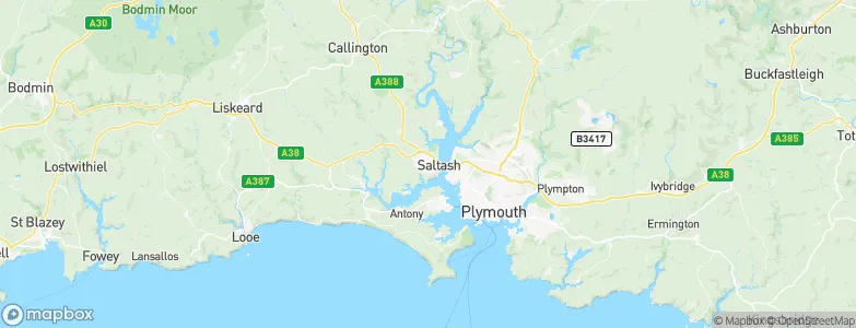 Saltash, United Kingdom Map