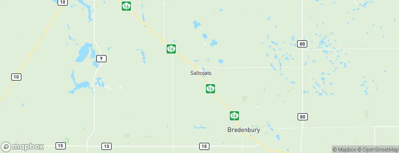 Saltcoats, Canada Map