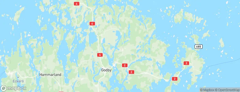 Saltvik, Åland Map