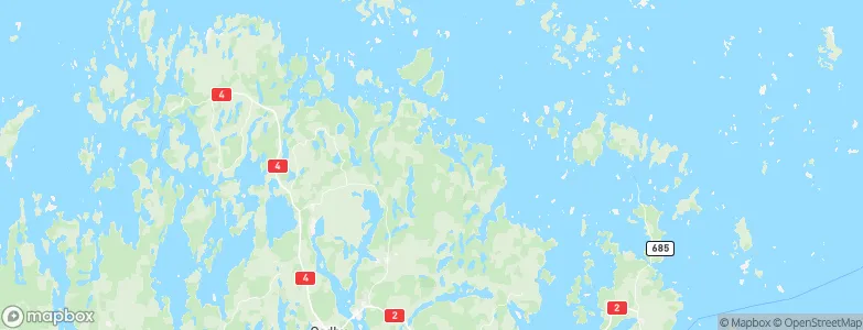 Saltvik, Åland Map