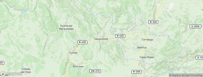 Salvacañete, Spain Map