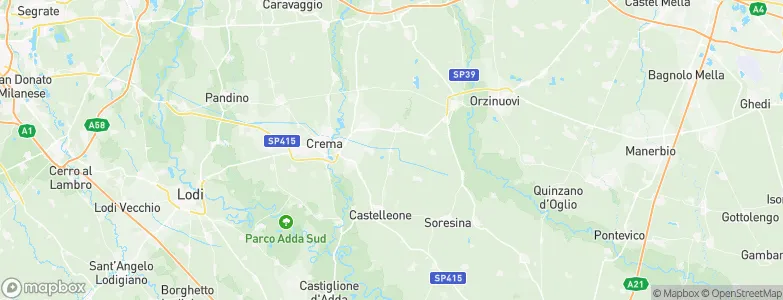 Salvirola, Italy Map