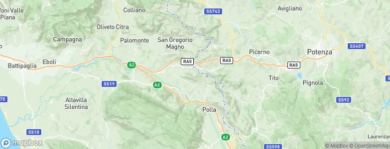 Salvitelle, Italy Map