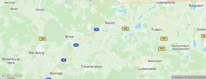 Salzbrunn, Germany Map
