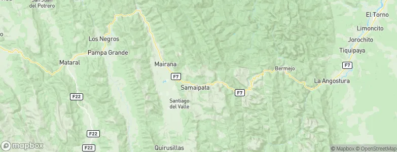 Samaipata, Bolivia Map