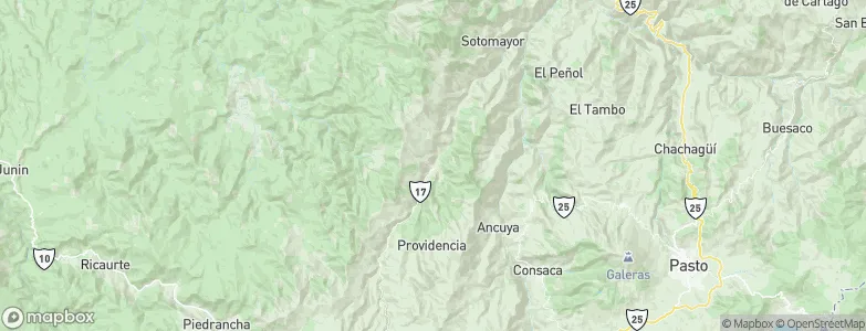 Samaniego, Colombia Map