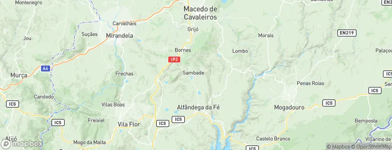 Sambade, Portugal Map