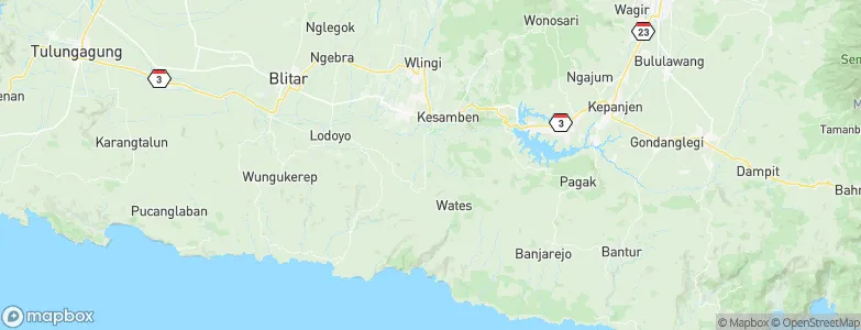 Sambigede, Indonesia Map