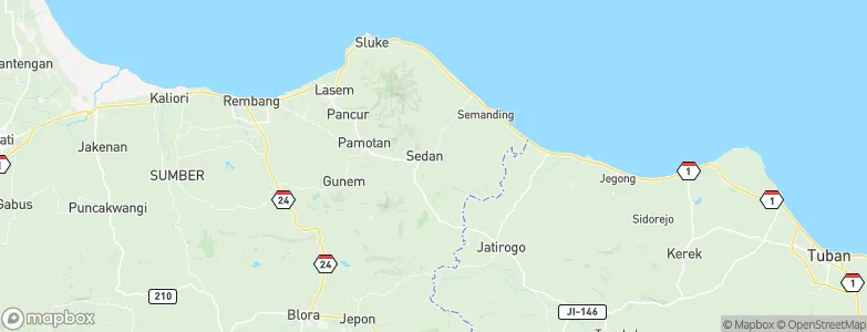 Sambirata, Indonesia Map