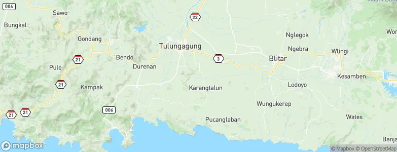 Sambirejo, Indonesia Map