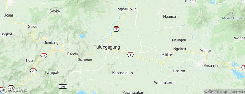 Sambirobyong, Indonesia Map