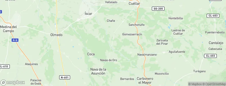 Samboal, Spain Map