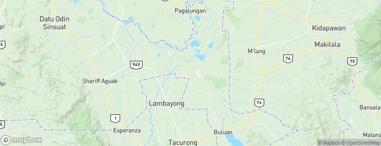 Sambuluan, Philippines Map