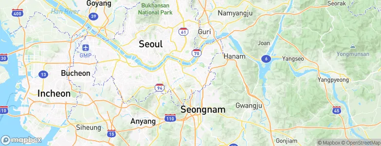 Samjeon-dong, South Korea Map