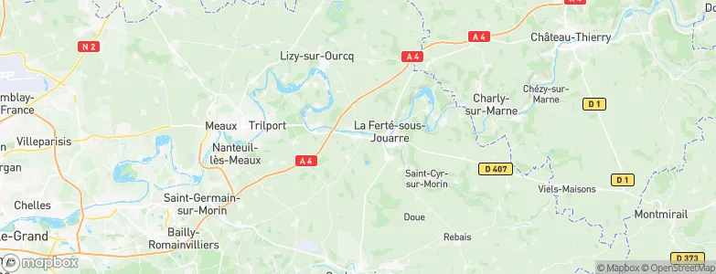 Sammeron, France Map