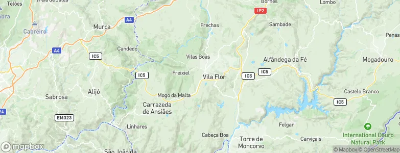 Samões, Portugal Map