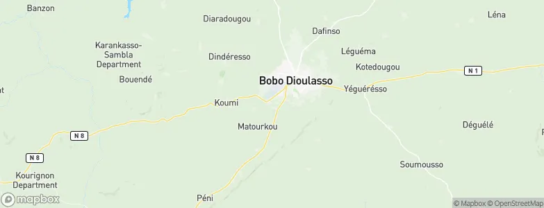 Samogan, Burkina Faso Map
