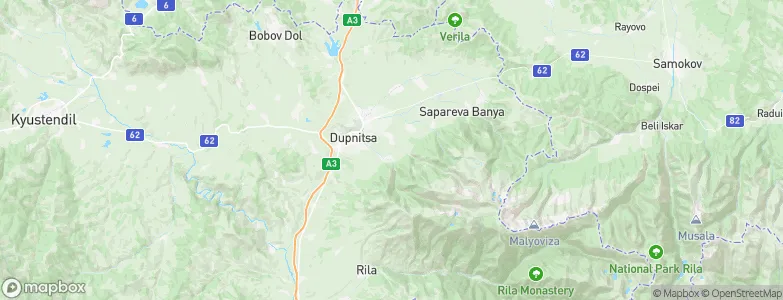 Samoranovo, Bulgaria Map