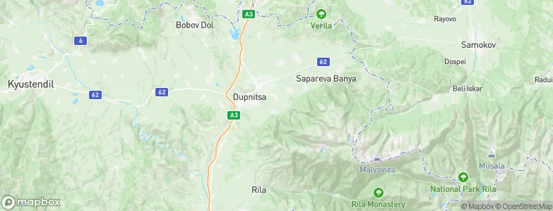 Samoranovo, Bulgaria Map