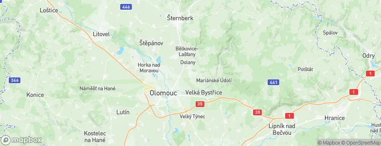 Samotíšky, Czechia Map