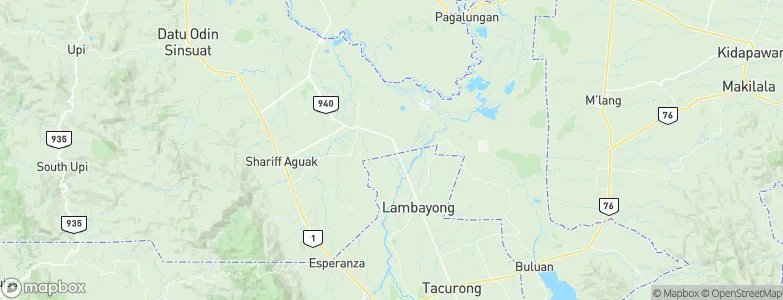 Sampao, Philippines Map