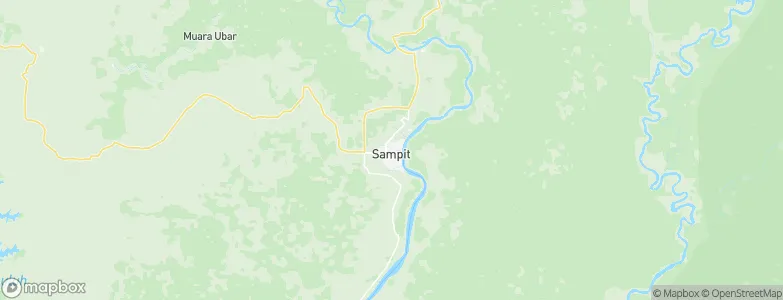 Sampit, Indonesia Map