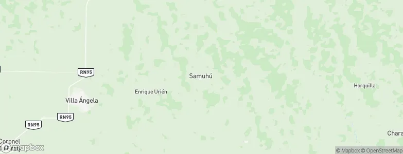 Samuhú, Argentina Map