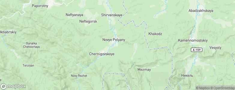 Samurskaya, Russia Map