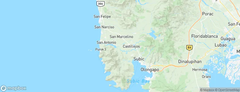 San Agustin, Philippines Map