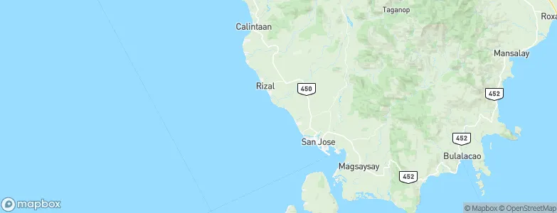 San Agustin, Philippines Map