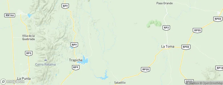 San Ambrosio, Argentina Map