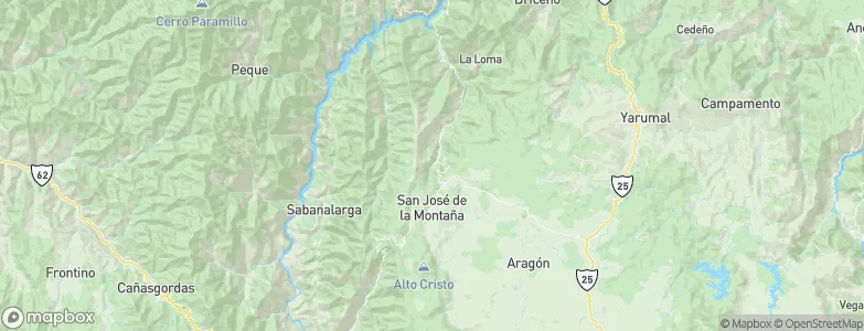 San Andrés, Colombia Map