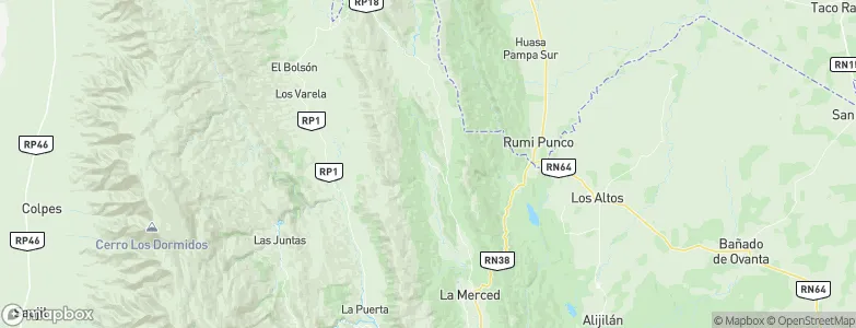 San Antonio, Argentina Map