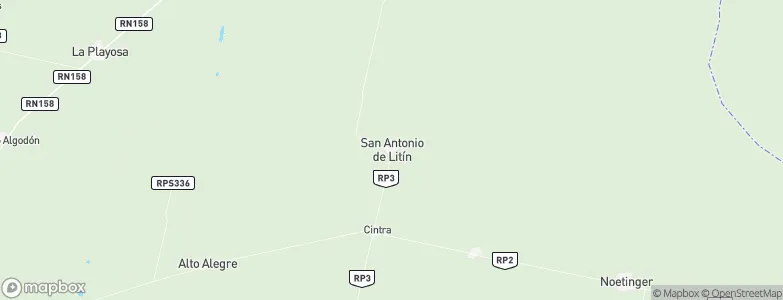 San Antonio de Litín, Argentina Map