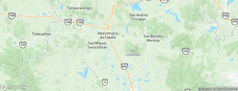 San Antonio Enchisi, Mexico Map