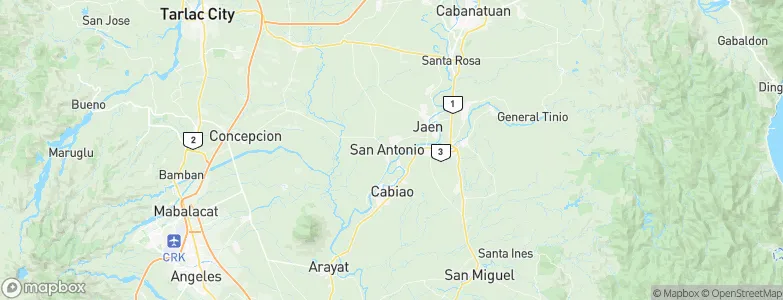 San Antonio, Philippines Map