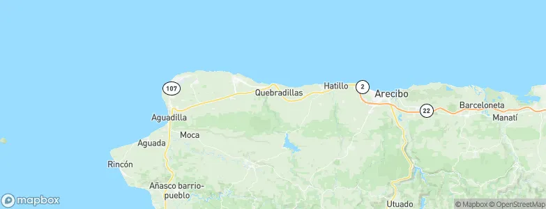 San Antonio, Puerto Rico Map
