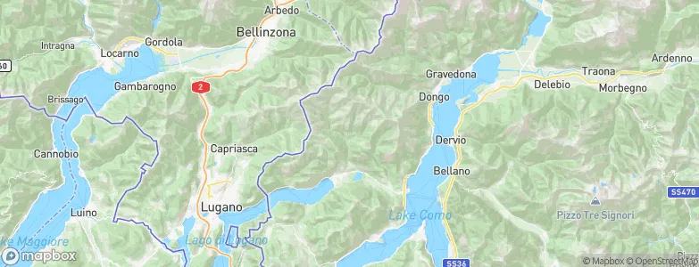 San Bartolomeo Val Cavargna, Italy Map