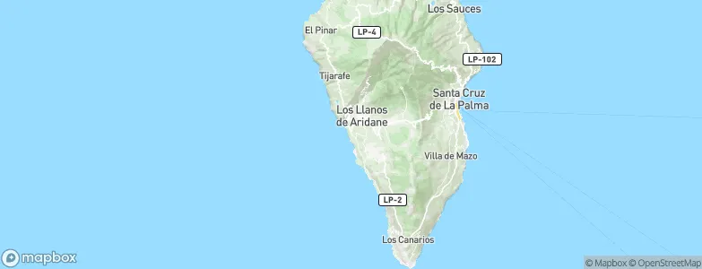 San Borondón, Spain Map