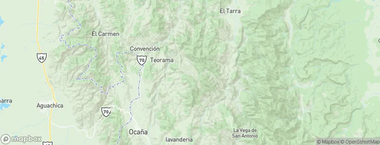 San Calixto, Colombia Map