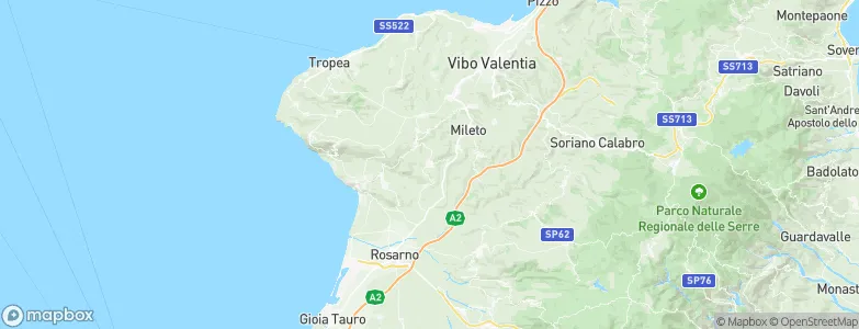 San Calogero, Italy Map